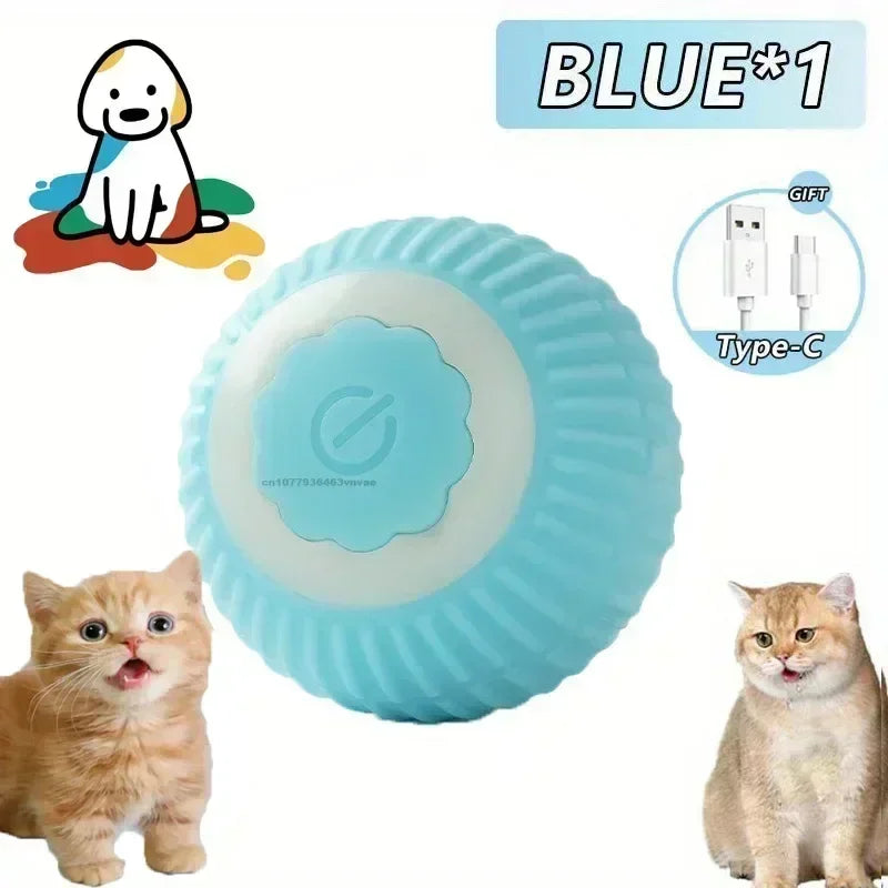 🐾 Smart Interactive Toy Ball for Cats & Dogs