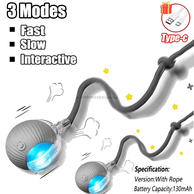 🐾 Smart Interactive Toy Ball for Cats & Dogs