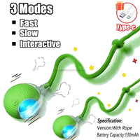 🐾 Smart Interactive Toy Ball for Cats & Dogs